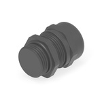 1SNG Series Black PA 6 Cable Gland, M12 Thread, 4mm Min, 8mm Max, IP66, IP68