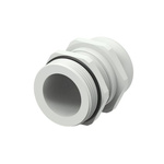 1SNG Series Light Grey PA 6 Cable Gland, M20 Thread, 6mm Min, 12mm Max, IP66, IP68