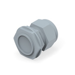 1SNG Series Grey PA 6 Cable Gland, M32 Thread, 15mm Min, 21mm Max, IP66, IP68
