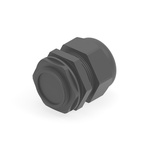 1SNG Series Black PA 6 Cable Gland, M40 Thread, 22mm Min, 32mm Max, IP66, IP68