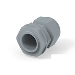 1SNG Series Grey PA 6 Cable Gland, PG16 Thread, 10mm Min, 14mm Max, IP66, IP68
