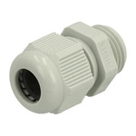 Fibox GPA Series Light Grey Cable Gland, M16 Thread, 5mm Min, 10mm Max, IP68