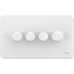 2 Way 4 Gang Dimmer Switch, 250W