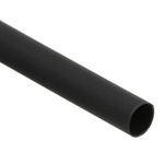 RS PRO Heat Shrink Tubing, Black 4.8mm Sleeve Dia. x 1.2m Length 2:1 Ratio