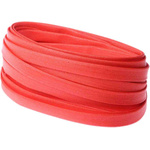 RS PRO Braided Acrylic Fibreglass Red Cable Sleeve, 6mm Diameter, 5m Length