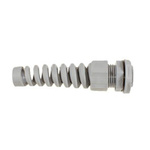 Alpha Wire FIT Series Slate Chloroprene Rubber (O-Ring/Seal), Polyamide Cable Gland, NPT 1/2in Thread, 6mm Min, 12mm