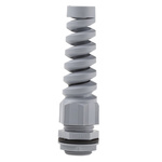Alpha Wire FIT Series Slate Chloroprene Rubber (O-Ring/Seal), Polyamide Cable Gland, NPT 3/4in Thread, 13mm Min, 18mm