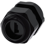 Siemens SIRIUS ACT Series Black Plastic Cable Gland, M20 Thread, IP66, IP67, IP69 (IP69K)