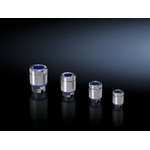 Rittal Cable Gland HD - 2410001 Series Metallic Stainless Steel Cable Gland, M20 Thread, 6mm Min, 12mm Max, IP68