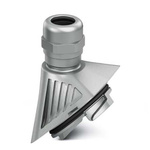 Phoenix Contact HC-B-G-M25-EC-AL Series Silver Aluminium Cable Gland, M25 Thread, 11mm Min, 16mm Max, IP66, IP67
