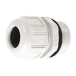 Molex 93600 Series Light Grey Nylon Cable Gland, M20 Thread, 6mm Min, 12mm Max, IP68