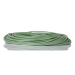 RS PRO Silicone Rubber Green Cable Sleeve, 1.2mm Diameter, 15m Length