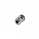 Hammond 1427BCG Series Grey Nickel Plated Brass Cable Gland, PG9 Thread, 4mm Min, 8mm Max, IP68