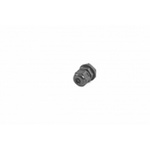 Hammond 1427NCG Series Black Nylon Cable Gland, M16 Thread, 4mm Min, 8mm Max, IP68