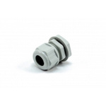 Hammond 1427NCG Series Grey Nylon Cable Gland, PG13.5 Thread, 6mm Min, 12mm Max, IP68
