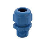 SIB SIB-TEC Series Blue Polyamide Cable Gland, NPT 1in Thread, 16mm Min, 25mm Max, IP68