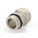 1SNG Series Brass Brass, CR, NBR Cable Gland, M20 Thread, 6mm Min, 12mm Max, IP66, IP68