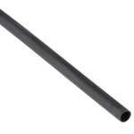 RS PRO Adhesive Lined Heat Shrink Tubing, Black 3mm Sleeve Dia. x 1.2m Length 3:1 Ratio