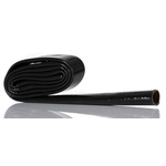 RS PRO Expandable Braided Silicone Rubber Glass Black Cable Sleeve, 16mm Diameter, 1m Length