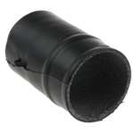 TE Connectivity Straight Black, Fluid Resistant Elastomer Adhesive Lined, 31mm