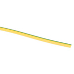 HellermannTyton PVC Green, Yellow Cable Sleeve, 2mm Diameter, 100m Length
