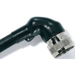 HellermannTyton Right Angle Black, Fluid Resistant Elastomer, 24mm