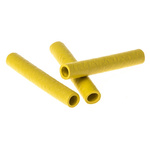 SES Sterling Expandable Neoprene Yellow Cable Sleeve, 2.5mm Diameter, 20mm Length, Helavia Series