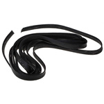 HellermannTyton Expandable Braided PET Black Cable Sleeve, 12mm Diameter, 5m Length
