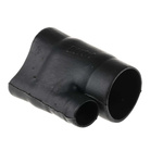 TE Connectivity 45° Side Breakout Black, Fluid Resistant Elastomer, 13.2mm