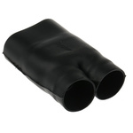 TE Connectivity Y Joint Black, Fluid Resistant Elastomer, 26.9mm