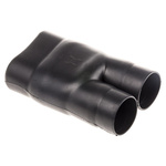 TE Connectivity Y Joint Black, Fluid Resistant Elastomer, 38.6mm