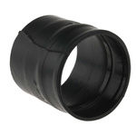 TE Connectivity Straight Black, Fluid Resistant Elastomer, 24mm