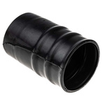 TE Connectivity Straight Black, Fluid Resistant Elastomer, 43mm