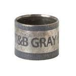 ABB Bronze Silver Cable Sleeve, 4.9mm Diameter, 7.9mm Length, GSB165 Series