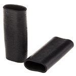 SES Sterling Expandable Chloroprene Black Cable Sleeve, 17mm Diameter, 50mm Length, Helavia Series