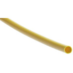 HellermannTyton Silicone Rubber Yellow Cable Sleeve, 4mm Diameter, 25m Length, SLPLU 40 Series
