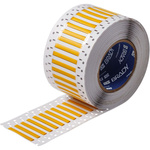 Brady Flame Retardant Polyolefin Yellow Cable Sleeve, 5.97mm Diameter, 12.7mm Length, PermaSleeve Series