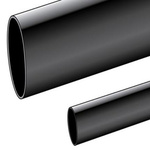 Alpha Wire Expandable PVC Black Cable Sleeve, 2.3mm Diameter, 152.4m Length, FIT-PVC-105 Series