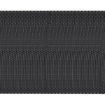 Alpha Wire Expandable Braided Polyester Black Cable Sleeve, 0.75in Diameter, 100ft Length, GRP-120-1/2 Series