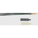 TE Connectivity End Cap Black, Semi-Rigid Polyolefin Adhesive Lined, 5.72mm