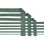 HellermannTyton Expandable Braided Meta-Aramid NOMEX Green Cable Sleeve, 10mm Diameter, 50m Length