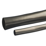 Alpha Wire PVC Black Cable Sleeve, 30m Length