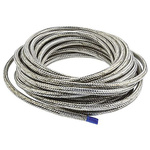 TE Connectivity Expandable Braided Nickel Plated Copper Alloy Cable Sleeve, 6mm Diameter, 10m Length, RayBraid Series