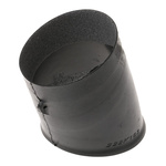TE Connectivity Straight Black, Fluid Resistant Elastomer