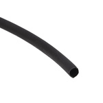 RS PRO Heat Shrink Tubing, Black 4.8mm Sleeve Dia. x 20m Length 2:1 Ratio