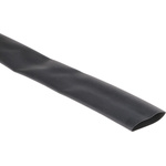 RS PRO Heat Shrink Tubing, Black 12.7mm Sleeve Dia. x 10m Length 2:1 Ratio