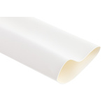 RS PRO Heat Shrink Tubing, White 38.1mm Sleeve Dia. x 1.2m Length 2:1 Ratio