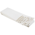 RS PRO Heat Shrink Tubing, White 50.8mm Sleeve Dia. x 1.2m Length 2:1 Ratio