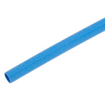 RS PRO Heat Shrink Tubing, Blue 2.4mm Sleeve Dia. x 1.2m Length 2:1 Ratio