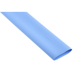 RS PRO Heat Shrink Tubing, Blue 25.4mm Sleeve Dia. x 1.2m Length 2:1 Ratio
